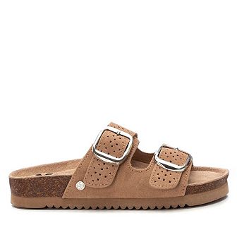 Women's Suede Slip on Sandals By XTI 144130