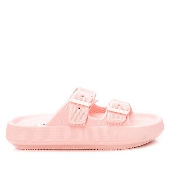 Women's Rubber Flat Sandals By XTI, Pink 14119007