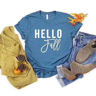 Simply Sage Market Hello Fall Short Sleeve Tee