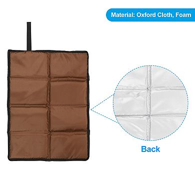 15.7"x11.6"x0.4" Foldable Hiking Seat Pad, Ultralight Waterproof Cushion Sitting Pads Foam Mat