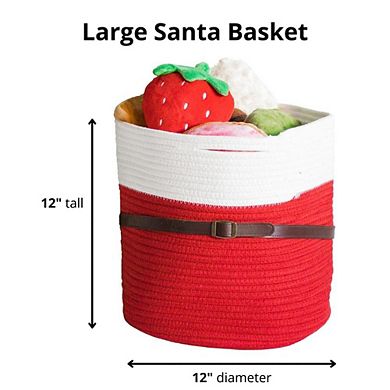 Midlee Santa Rope Basket