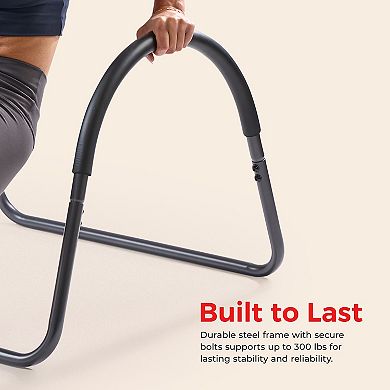 Sunny Health & Fitness Portable Ab Crunch Assisted Trainer