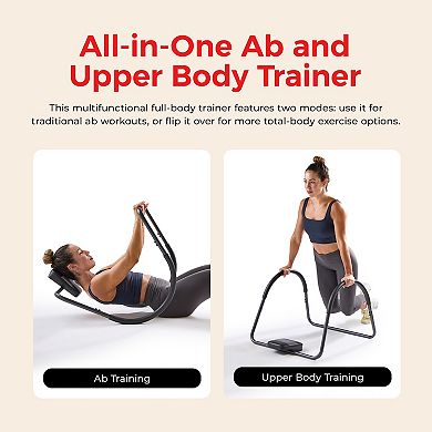 Sunny Health & Fitness Portable Ab Crunch Assisted Trainer