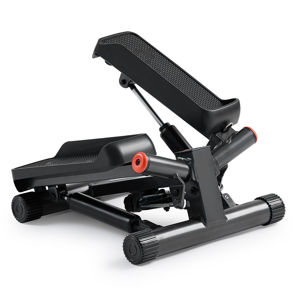 Sunny Health & Fitness Smart Twist Stepper with Resistance Bands