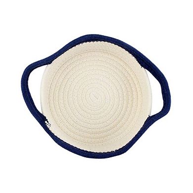 Midlee Cat Toy Rope Cotton Basket