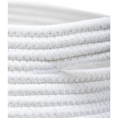 Midlee Rope & Jute Bottom Toy Basket