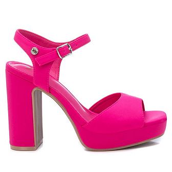 Women's Heel Sandals By XTI, Pink 14099301