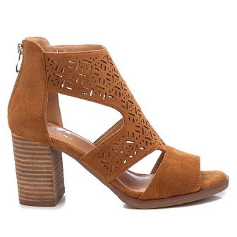 Women's Suede Sandals By XTI, Brown 14139201