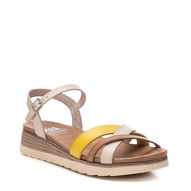 Women's Strappy Comfort Sandals By XTI, Beige 4485703