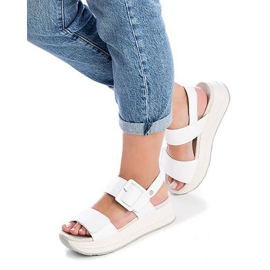 Women's Platform Sandals By XTI, White 14141601