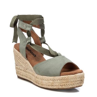 Women's Jute Wedge Sandals By XTI 79808