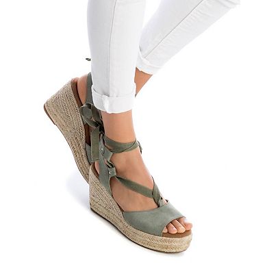Women's Jute Wedge Sandals By XTI 79808