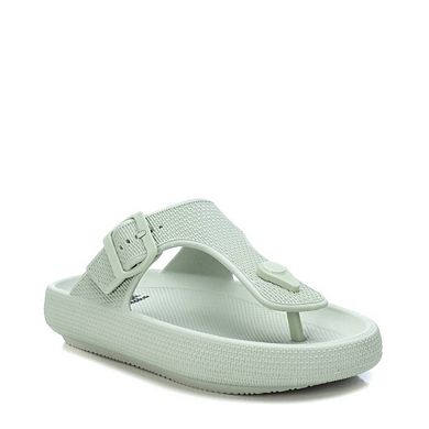 Women's Rubber Flip Flops Sandals By XTI 141469
