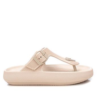 Women's Rubber Flip Flops Sandals By XTI 141469