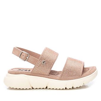 Women's Flat Suede Sandals By XTI 141243