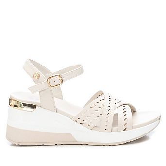 Women's Wedge Cross Strap Sandals By XTI 141191