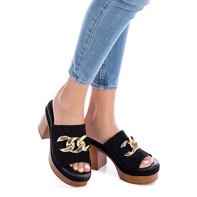 Women's Platform Clog Sandals By XTI 141013