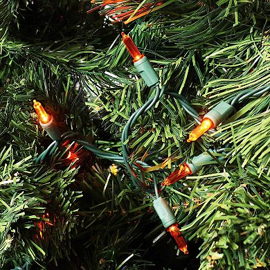 Sunnydaze 70 Ct Indoor/Outdoor Holiday LED String Lights - 23 ft