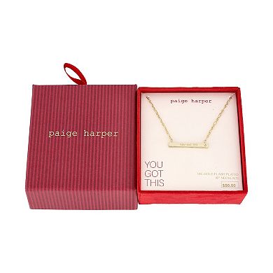 Paige Harper 14k Gold Plated You Got This Necklace With Cubic Zirconia