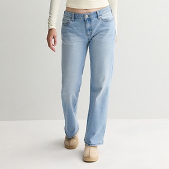 Junior's Project Indigo Low Rise Baggy Bootcut Jeans