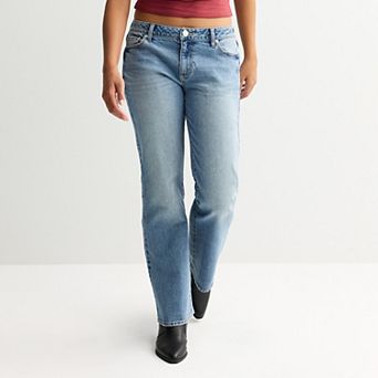 Junior's Project Indigo Low Rise Baggy Bootcut Jeans