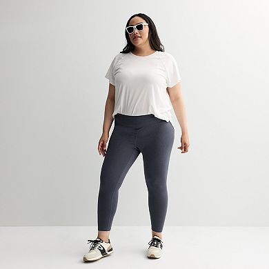 Plus Size Tek Gear® Essential Soft 7/8 Leggings