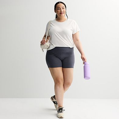 Plus Size Tek Gear® Essential Soft Bike Shorts