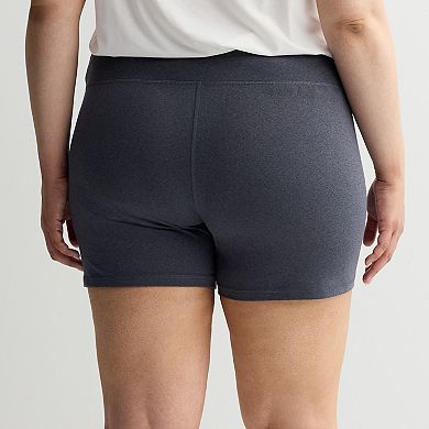 Plus Size Tek Gear® Essential Soft Bike Shorts
