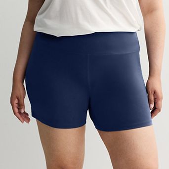 Plus Size Tek Gear® Essential Soft Bike Shorts