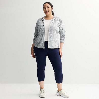 Plus Size Tek Gear® Essential Soft Capri Leggings