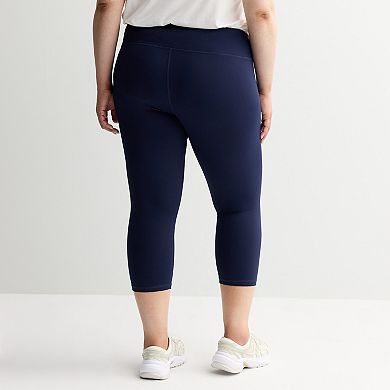 Plus Size Tek Gear® Essential Soft Capri Leggings