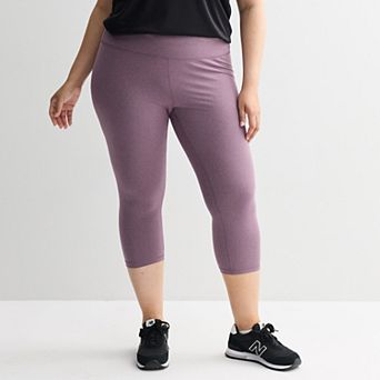 Plus Size Tek Gear® Essential Soft Capri Leggings