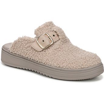 LifeStride Vibe-Cozy Women's Faux Fur Slip-On Mules