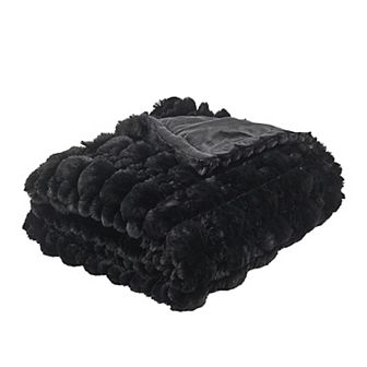 Home Soft Things Textured Bubble Throw Blanket