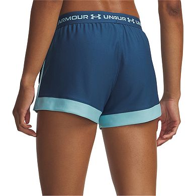 Women's Under Armour Tech Play Up Colorblock Shorts