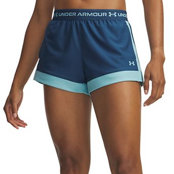 Women's Under Armour Tech Play Up Colorblock Shorts