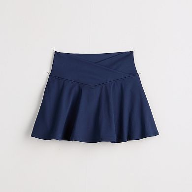 Juniors' SO® Crossover Sporty Skirt