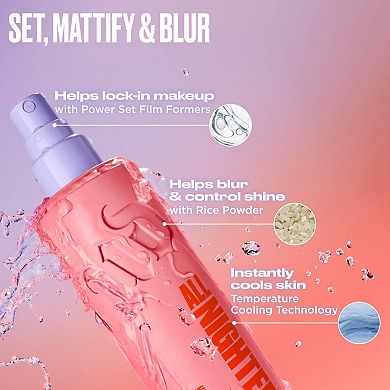 Mini All Nighter Waterproof Matte Makeup Setting Spray with 24HR Wear