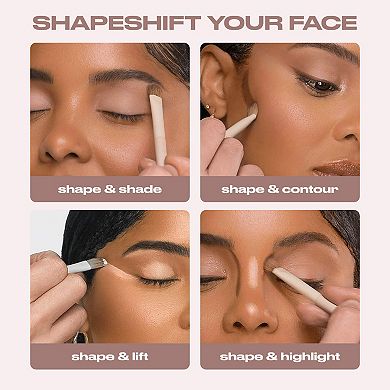 Naked Shaped Warm-Toned Makeup Palette for Eyes & Face