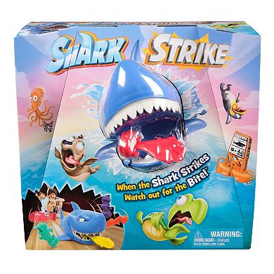 Cool Maker Shark Strike Bowling Game with Wind-Up Jaw-Chomping Action