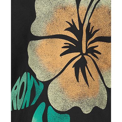 Girls 7-20 Roxy Hibiscus Graphic Oversized Tee