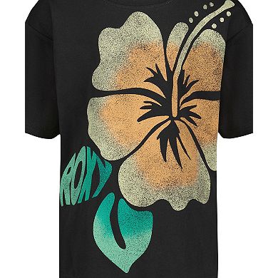 Girls 7-20 Roxy Hibiscus Graphic Oversized Tee