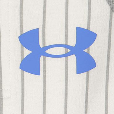 Baby Boys Under Armour Striped Shortall Body Suit