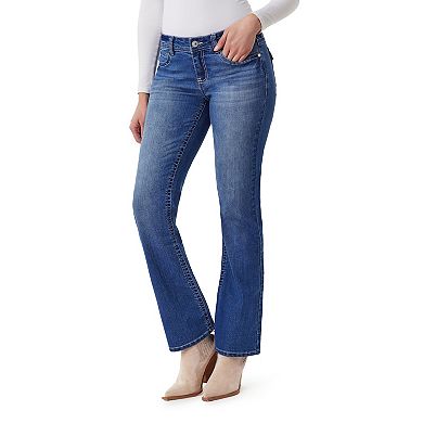 Juniors' WallFlower Insta Stretch Lowrise Bling Slim Flare Jeans