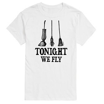 Disney's Hocus Pocus Men's Tonight We Fly Graphic Tee