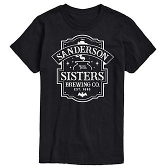 Disney's Hocus Pocus Men's Sanderson Sisters Brewing Co Graphic Tee