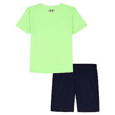 Baby & Toddler Under Armour UA Tech Baseball 2-Piece Short Sleeve Tee & Shorts Set