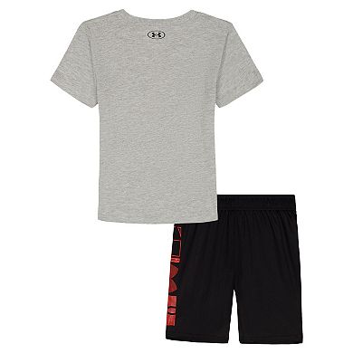 Baby & Toddler Under Armour UA Tech Decon 2-Piece Short Sleeve Tee & Shorts Set