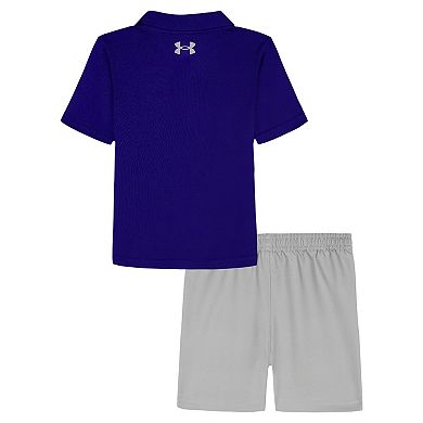 Baby & Toddler Under Armour 2-Piece Polo & Shorts Set