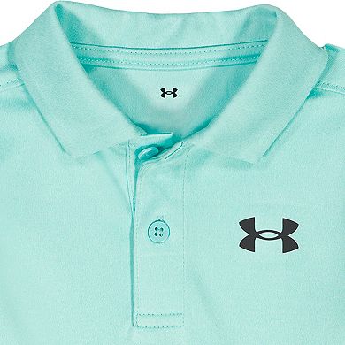 Baby & Toddler Under Armour Neo Turquoise 2-Piece Polo & Shorts Set
